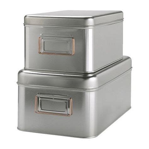 stainless steel box with lid|steel storage container with lid.